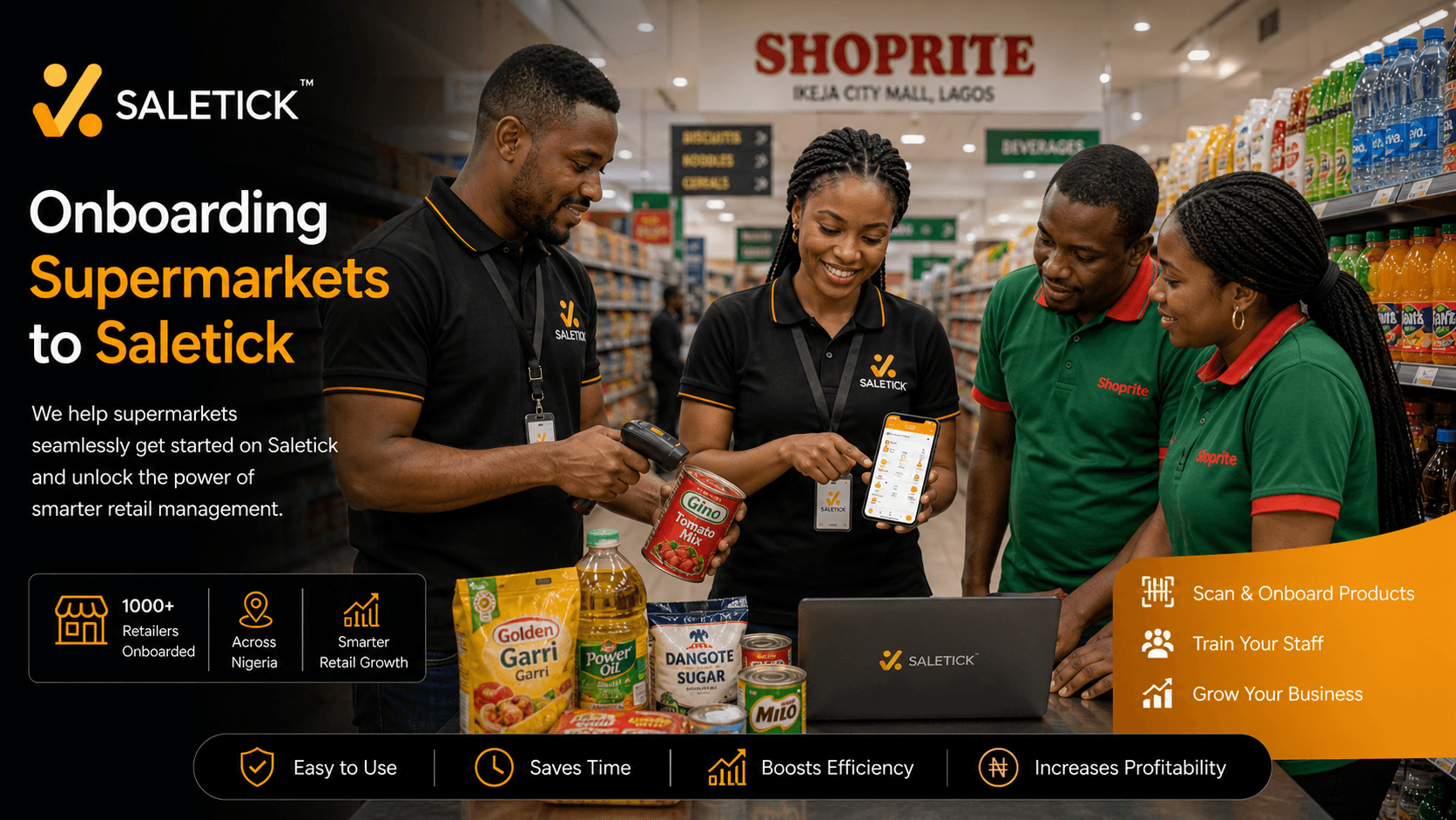Retailers using SaleTick in Ikeja, Nigeria